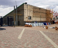 Реконструированный сквер у стадиона