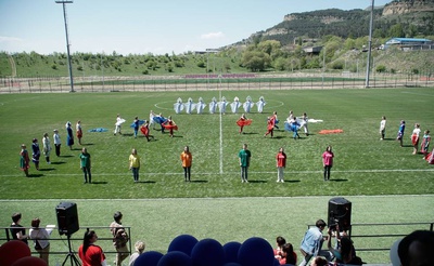 Новый футбольный стадион открыт в Ставропольском крае