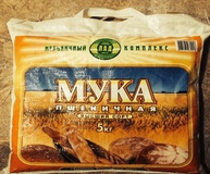 Мука пшеничная высшего сорта 5,0 кг